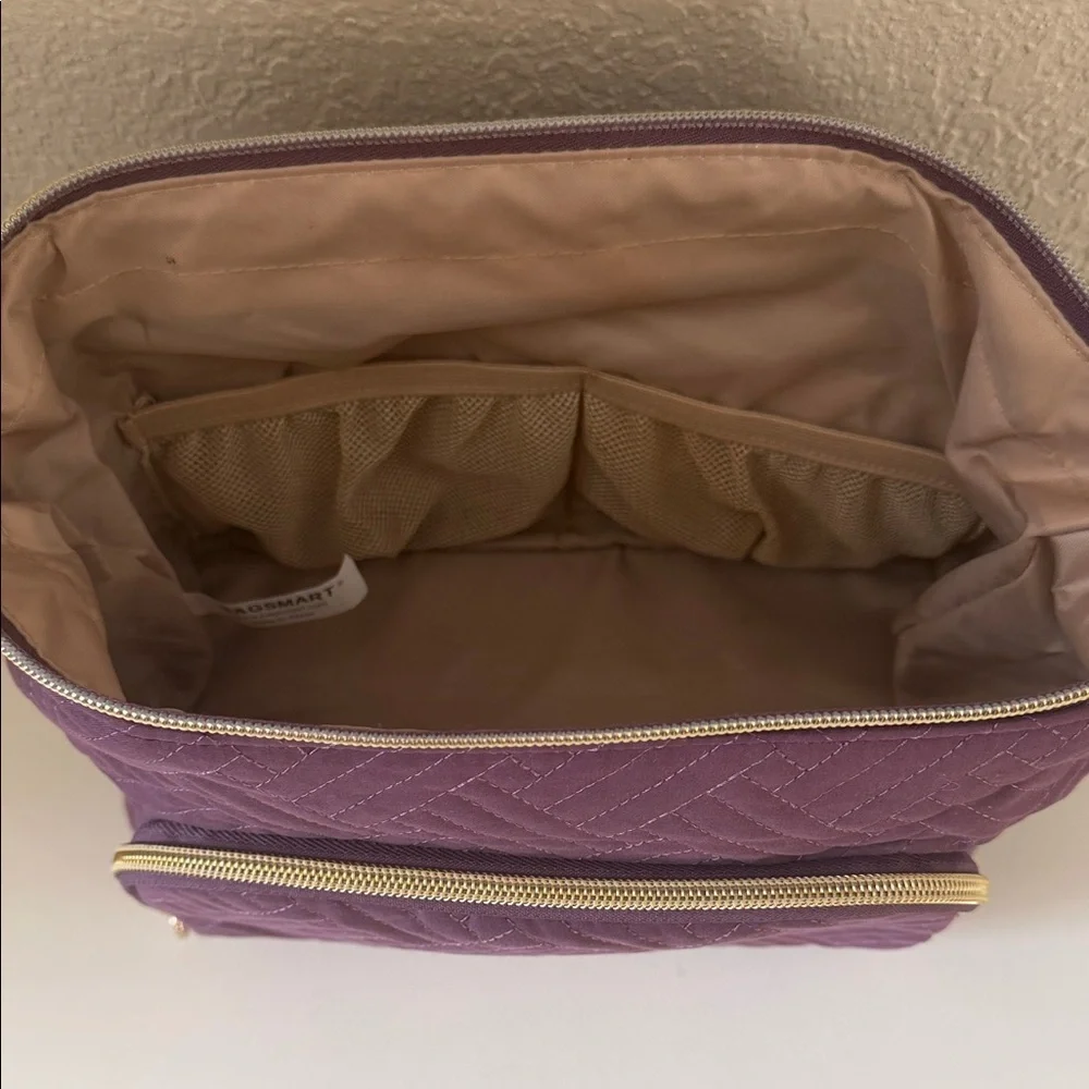 Purple Quilted Women's Bag size large